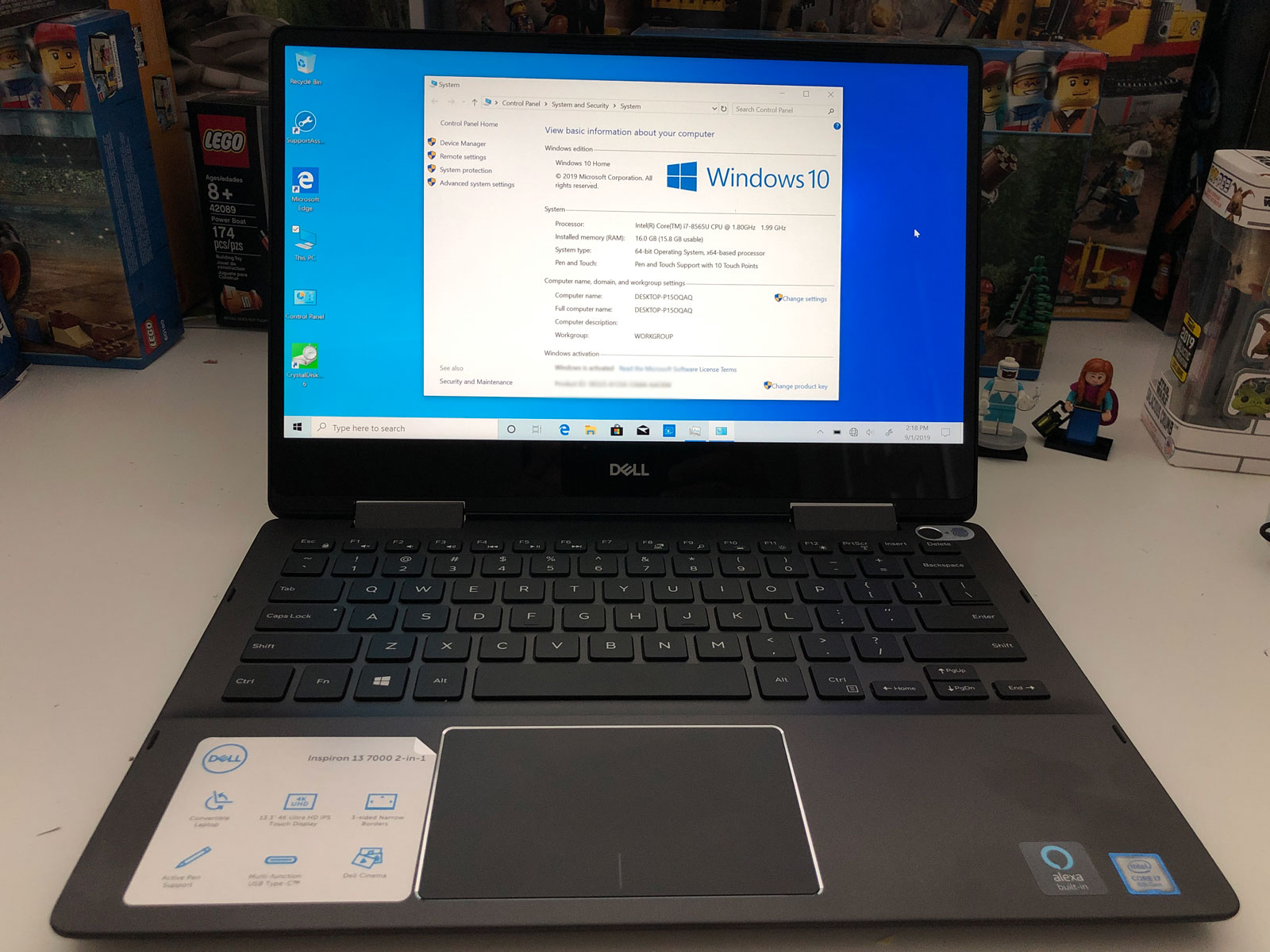 dell inspiron 7386