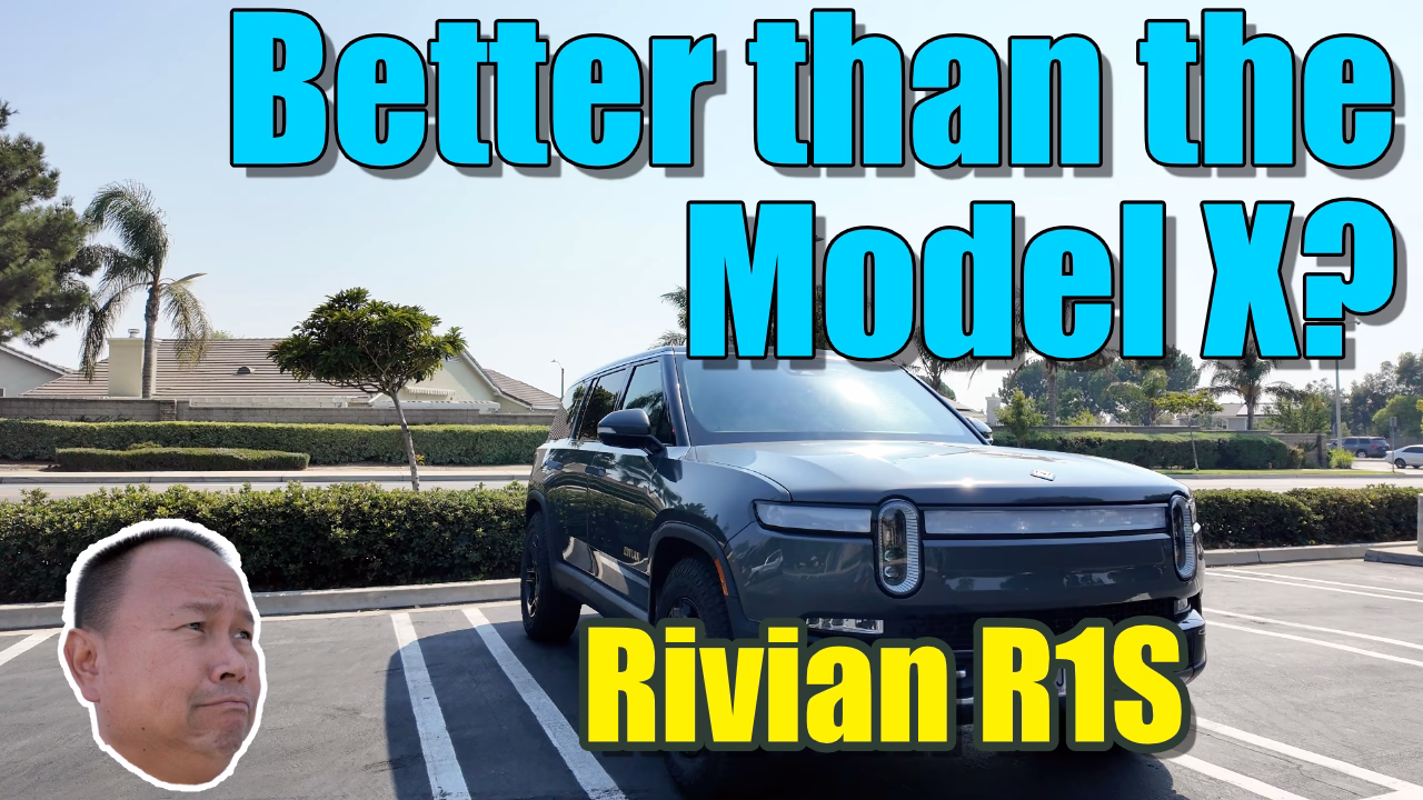 rivian r1s in the park