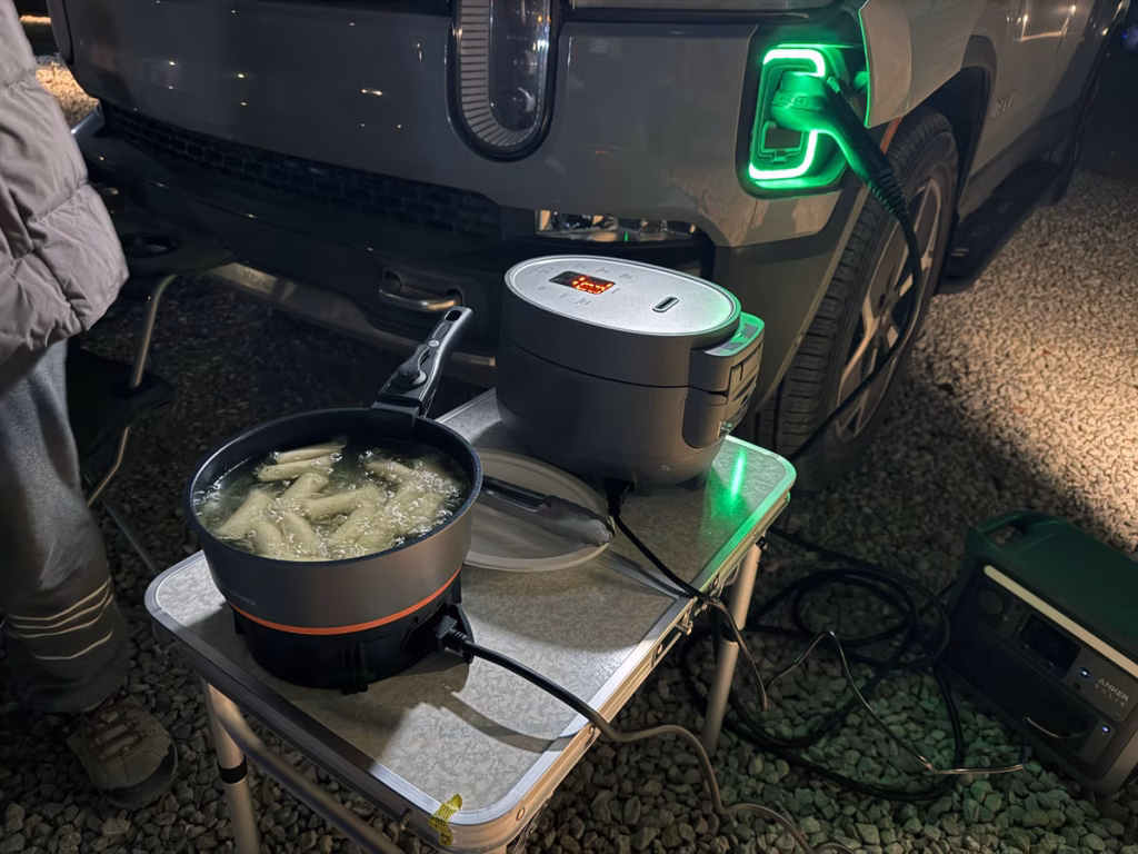 Cooking with Rivian