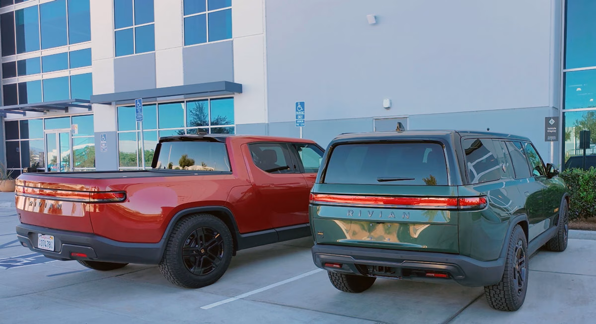 Eastvale Rivian R1T and R1S