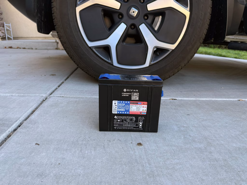Rivian 12V battery